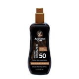 Gel De Proteção Solar Em Spray Australian Gold Spf 50 240 Ml Com Bronzeador