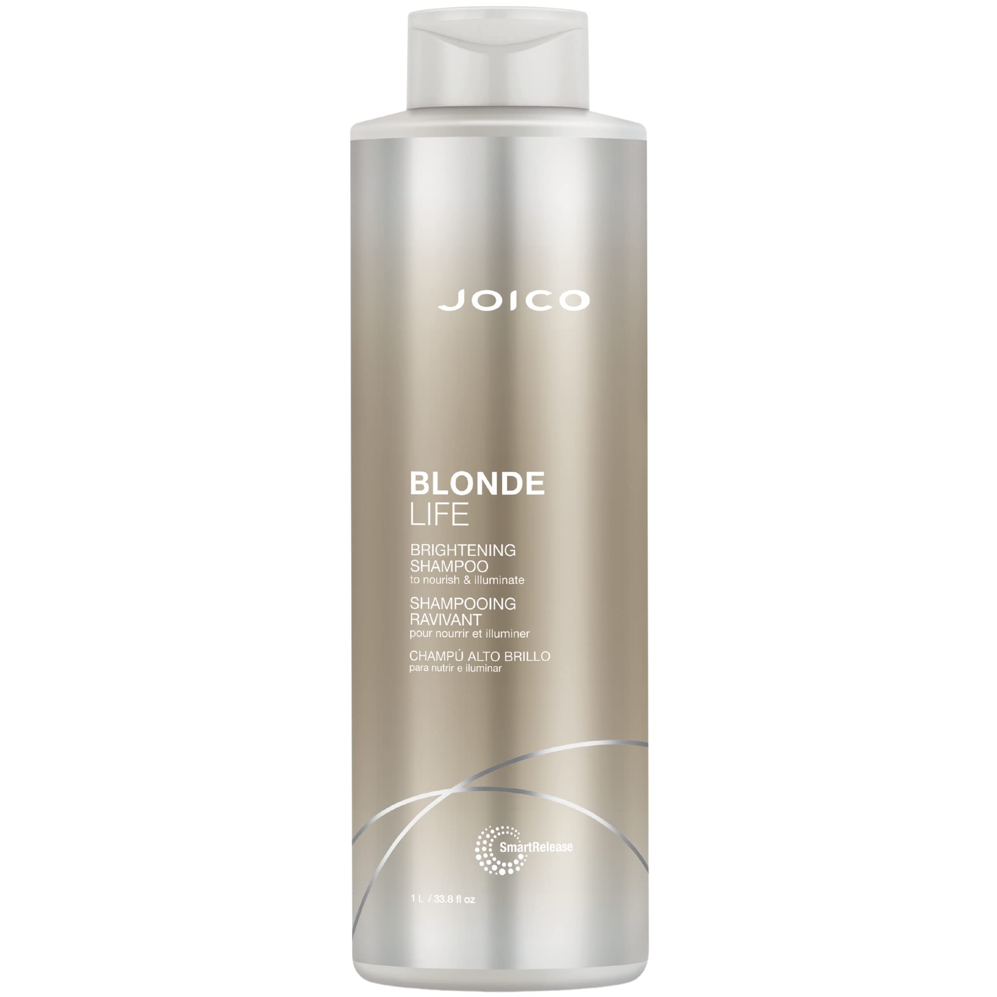 Shampoo Joico Blonde Life Brightening Para Cabelos Loiros 1l