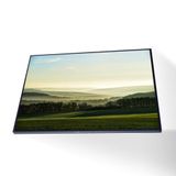 Quadro Paisagem Campo Verde Vinil Com Vidro Tamanho/moldura 20x30 Caixa Cor Preta