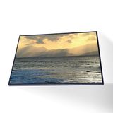 Quadro Praia Canvas Sem Vidro Tamanho/moldura 70x50 Caixa Cor Preta