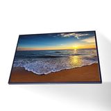 Quadro Praia Sem Onda Canvas Sem Vidro Tamanho/moldura 40x30 Caixa Cor Preta