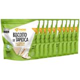 Kit Com 10und Biscoito De Tapioca Coco S/ Gluten Fhom 60g