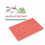 Molde De Silicone Confeitaria Ft209 - Silver Chef - Com 1 Unidade