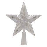 Estrela Ponteira Para Árvore De Natal Colorida Led Colorido Pisca Pisca