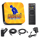 Karaoke Party Box Amarelo +de 1000 Músicas (sistema Com Pontuação) Não Precisa Internet