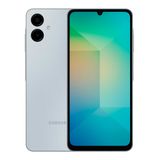 Smartphone Samsung Galaxy A06 128GB Branco 4G Tela 6.7" Câmera Dupla 50MP Selfie 8MP Dual Chip Android 14