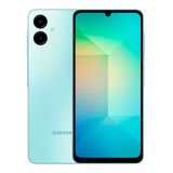 Smartphone Samsung Galaxy A06 128GB Verde Claro 4G Tela 6.7" Câmera Dupla 50MP Selfie 8MP Dual Chip Android 14