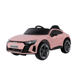 Carrinho Elétrico Infantil Rosa Zippy Toys Audi Rs E-tron Gt Com Bateria 12v E Controle Remoto