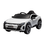 Carrinho Elétrico Infantil Branco Zippy Toys Audi Rs E-tron Gt Com Bateria 12v E Controle Remoto