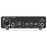 Interface De Áudio Usb U-Phoria Umc22 Behringer Profissional