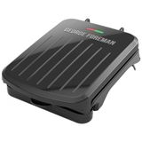 Churrasqueira Grill Eletrico Serve Ate 2 Porcoes, 110v, George Foreman Grs040b, Preto