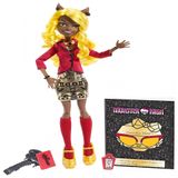 Monster High Boneca Clawdia Lobo Para Criancas A Partir De 6 Anos, Mattel Bdd88, Vermelho