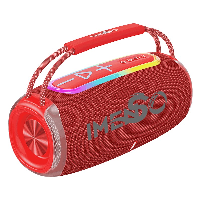 Alto-falante Bluetooth Imenso Outdoor Portátil Vermelho