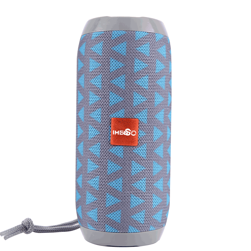 Alto-falante Bluetooth Imenso Outdoor Portable Florid Blue