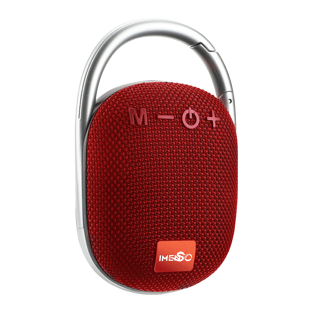 Alto-falante Bluetooth Imenso Outdoor Portátil Vermelho