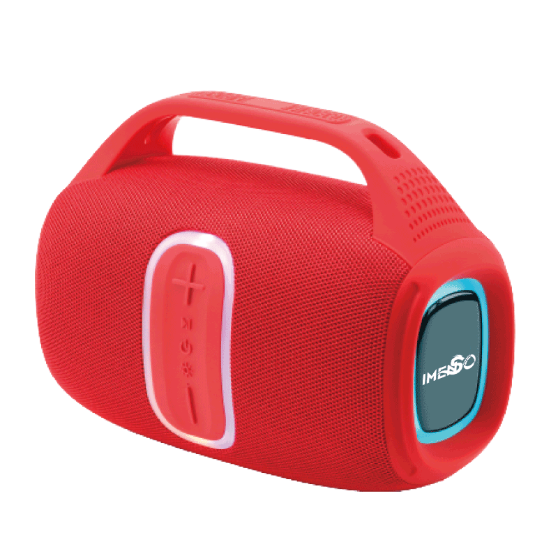 Alto-falante Bluetooth Imenso Outdoor Portátil Vermelho