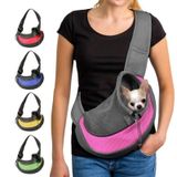 Bolsa De Ombro Portátil De Segurança Para Viagens Pet Sling Carrier - Yell