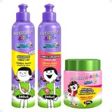 Shampoo, Cond E Máscara Bio Extratus Kids Maluquinho Lisos