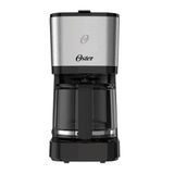 Cafeteira Oster Inox Com Jarra De Vidro 1,2 Litros 127v