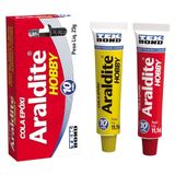 Cola Tekbond Araldite Hobby 10 Minutos - Embalagem Com 6 Unidades 23g
