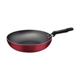 Frigideira Antiaderente Loreto 24cm Funda 2,2 L Tramontina Cor:vermelho Vermelho