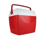 Caixa Térmica 34 Litros com Alça, Cores Sortidas, Cor: Vermelho