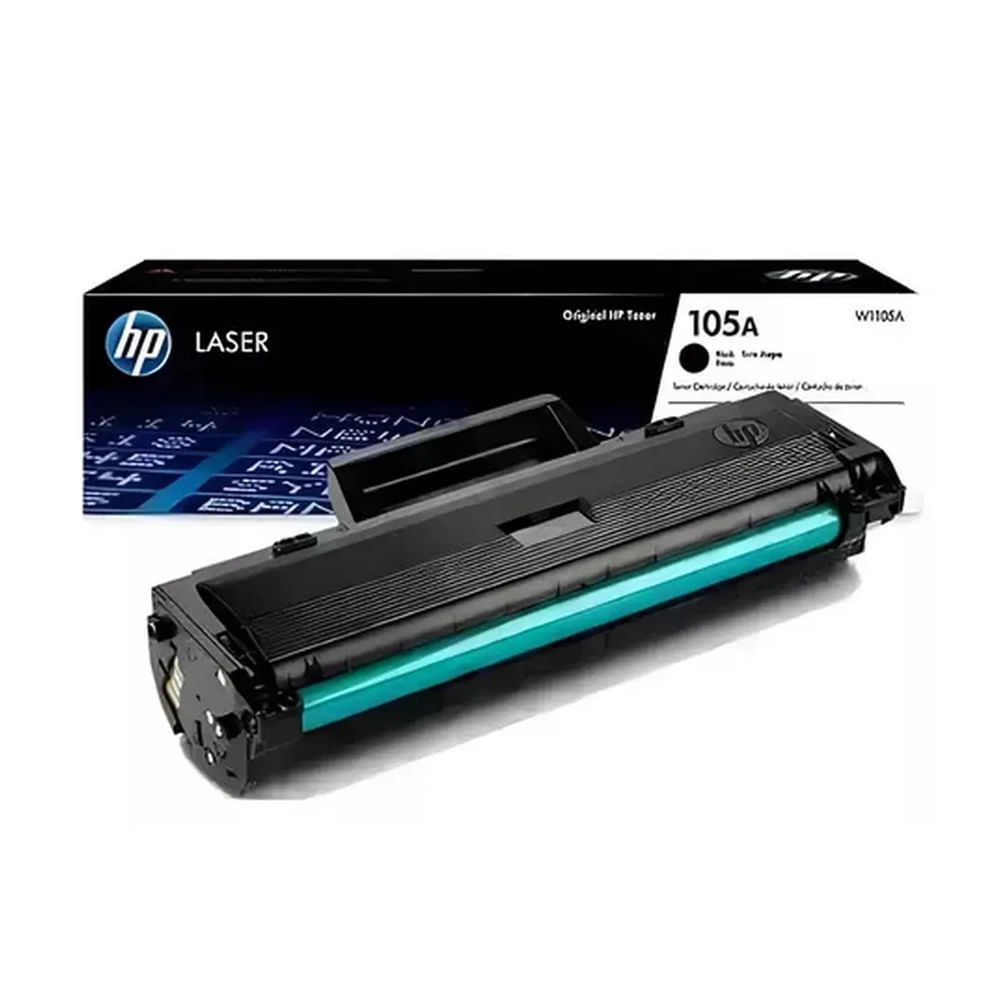 Toner Original Hp 105a Preto Laser W1105ab W1105a Cx 1 Un 1k - Carrefour