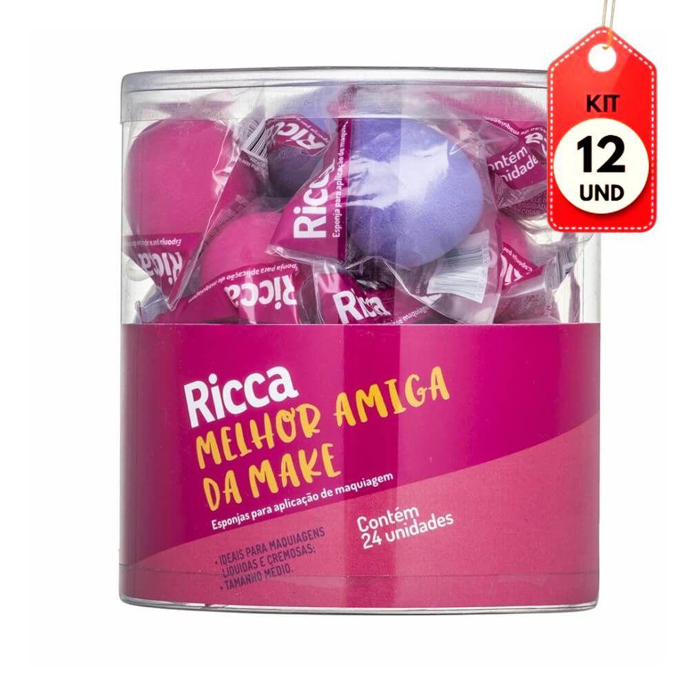 Kit C-12 Ricca Esponja Makeup Perfect M C-24