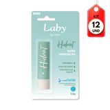 Kit C-12 Bravir Protetor Labial Hidratante Fps15 3,6g