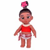 Boneca De Vinil Disney Princesas Baby Moana Cotiplas