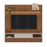 Painel Para Tv Até 75&quot; Belluno Cinamomo/off White Artely Cinamomo/off White