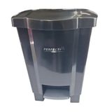 Lixeira Plástica Com Pedal Perfect 17l Lixeira C/pedal 17lt Pto Perfect Perfect