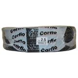 Cabo Pp Corfio 2x2,5mmx100m Rolo 1kv Preto