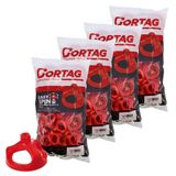 Kit 200 Porca Cunha Niveladora Espaçador Rosca Cortag