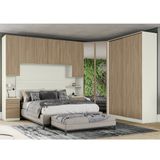 Quarto Modulado Completo Henn Seletto 5 Peças 10 Portas 6 Gavetas
