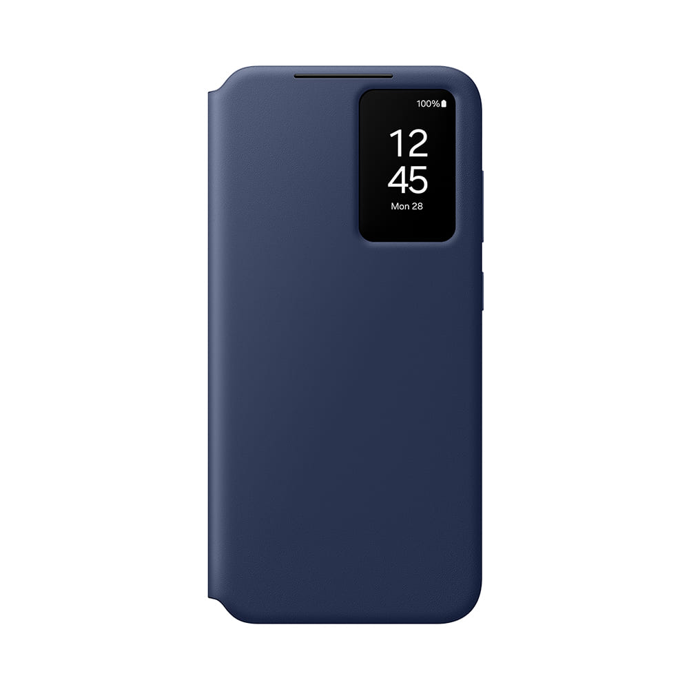 Capa Protetora Clear View Galaxy S24 Fe Azul