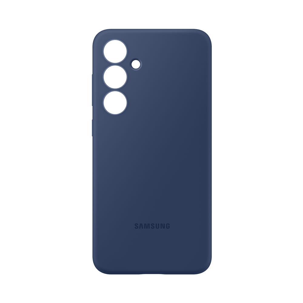 Capa Protetora Silicone Galaxy S24 Fe Azul