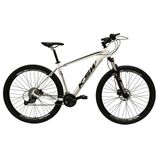 Bicicleta Aro 29 Ksw Xlt 27v Câmbios Shimano Altus Freios Hidráulicos Garfo Trava - Branco Tam.21