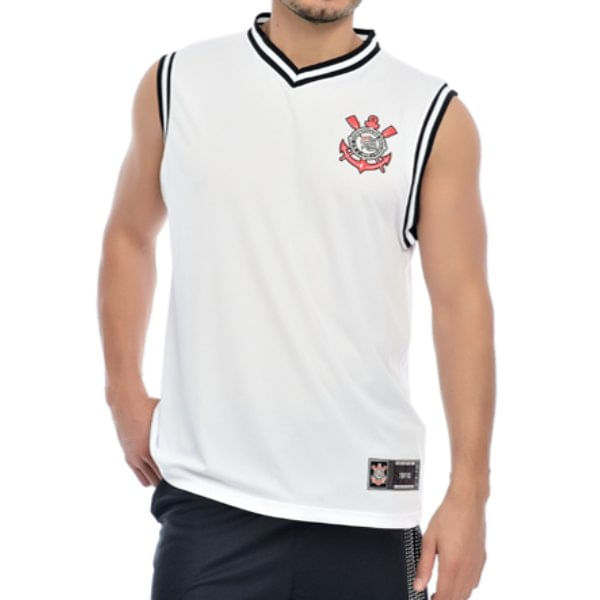 Regata Corinthians Com Punho Masculina