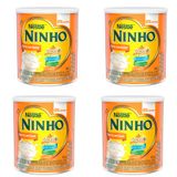 Kit 4 Composto Lacteo Ninho Forti+ Zero Lactose 380g Cada