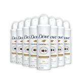 Kit 8 Desodorante Dove Aerosol Feminino Dove Invisible Dry 150ml Cada