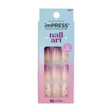 Unha Postiça Kiss New York Impress Nail Art All I Want  30 Unidades