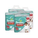 Kit Fralda Descartável Pampers Pants Ajuste Total Xxg 240 Tiras