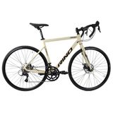 Bicicleta Aro 700 Rino Speed Gaya Aluminio 2x9v Disco - Bege - 55 Cm