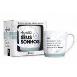 Caneca Porcelana Urban Acredite Nos Seus Sonhos 300ml