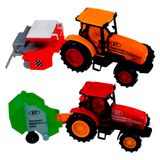 Conjunto Fazenda com Trator Sortidos Ty110672