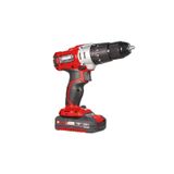 Parafusadeira Furadeira De Impacto Bateria Te-cd 18-2 Li-i 2b 2x2ah Einhell Vermelho