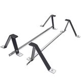 Suporte Porta Escada Para Rack Prime Aluminio 2 Escadas