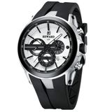 Relogio Masculino Esportivo Impermeavel 3atm Pulseira De Silicone Preto