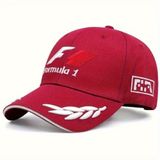 Boné De Beisebol Poliéster Leve ,perfeito Como Presente Para Aniversários Vermelho